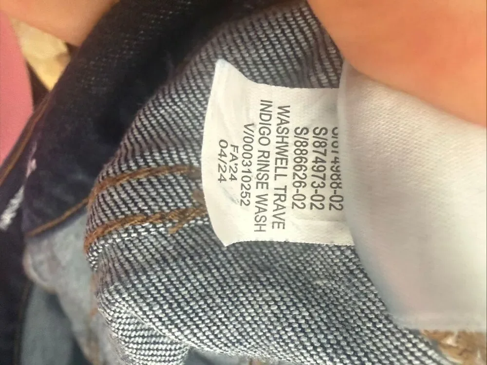 Banana Republic Men’s Traveler Jeans 30x30 Slim Indigo Wash Workwear Business Ca